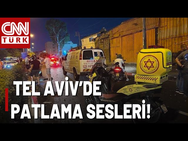 ⁣İsrail'in Kalbi Tel Aviv'de Korkutan Patlama! Ölü Ve Yaralılar Var...