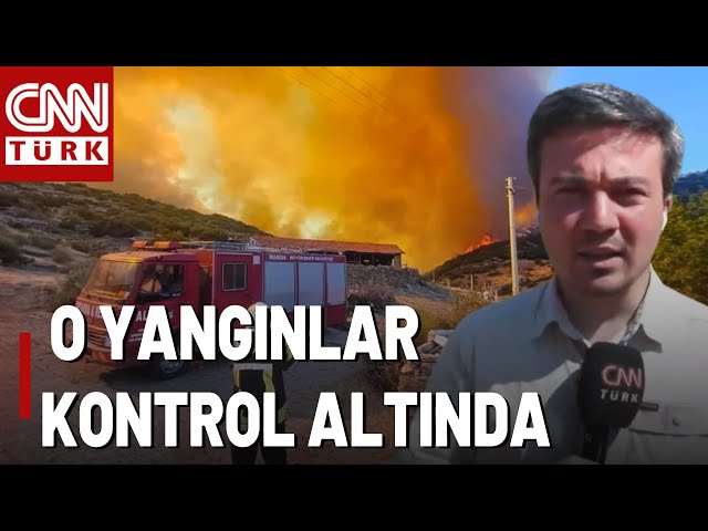 ⁣Yangın Bölgelerindeki Son Gelişmeler | Manisa-Uşak Yangınları Kontrol Altına Alındı!