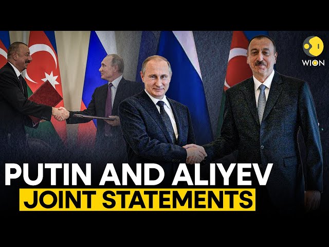 ⁣LIVE: Russia President Vladimir Putin and Azerbaijan President Ilham Aliyev make joint statements