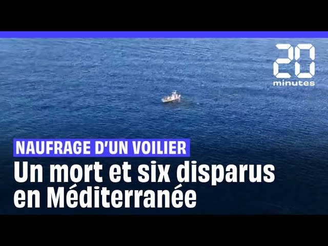 Italie : Un mort et six disparus dans le naufrage d’un voilier balayé par une trombe marine #shorts