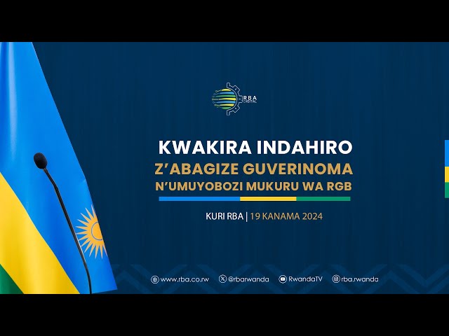 ⁣LIVE: Kwakira indahiro z'Abagize Guverinoma n'Umuyobozi Mukuru wa RGB | 19 Kanama 2024