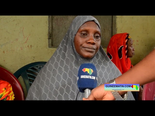 ⁣Les larmes de Nénè Hawa Diallo, mère de Ibrahima Sadio Diallo, 9ans, tué par balle à Sonfonia