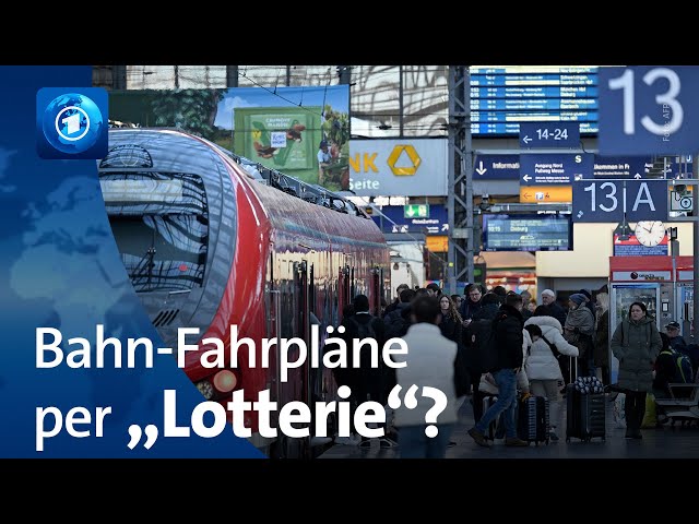 Medienbericht: Große Probleme mit Fahrplänen der Deutschen Bahn