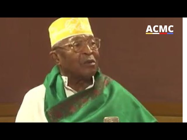 Le grand notable Moindjié de Itsoundzou Mbadjini dit des choses étonnant sur AZALI ASSOUMANI