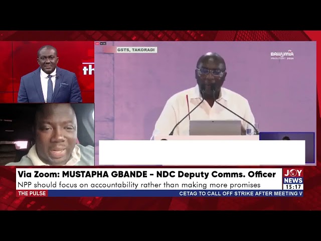 ⁣Mustapha Gbande describes the NPP manifesto as a recycling plan of lies, deception and dishonesty.