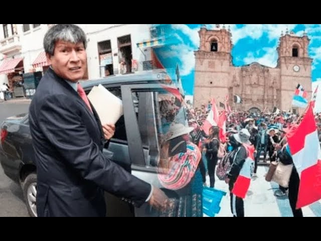 Ayacucho: Ciudadanos salen a protestar en contra de Wilfredo Oscorima por obras inconclusas