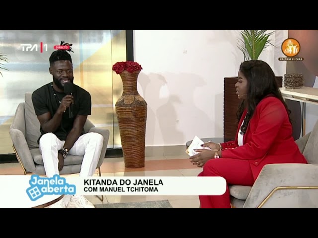 Kitanda do janela com Manuel Tchitoma  "Janela Aberta"