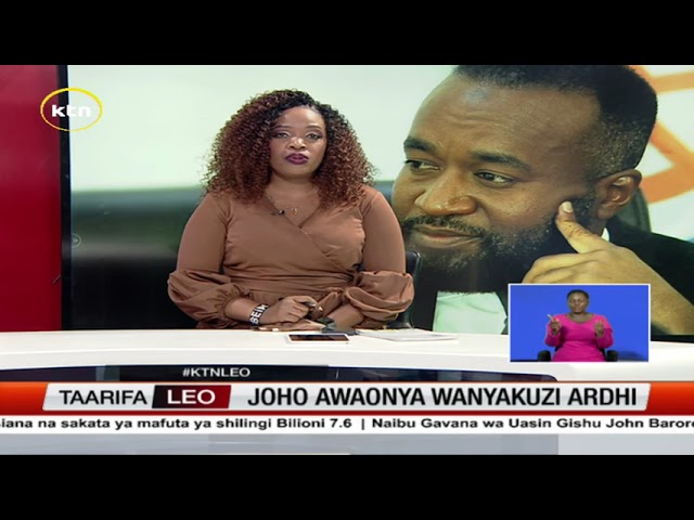 ⁣Waziri Joho apeana Onyo kali dhidi ya unyakuzi wa ardhi