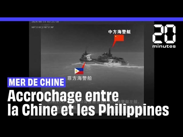 Mer de Chine : Nouvel accrochage entre des navires chinois et philippins dans une zone convoitée