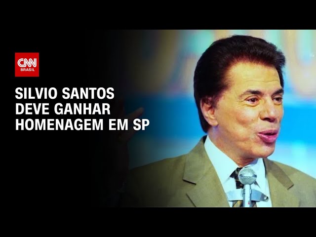 Silvio Santos deve ganhar homenagem em SP | BASTIDORES CNN