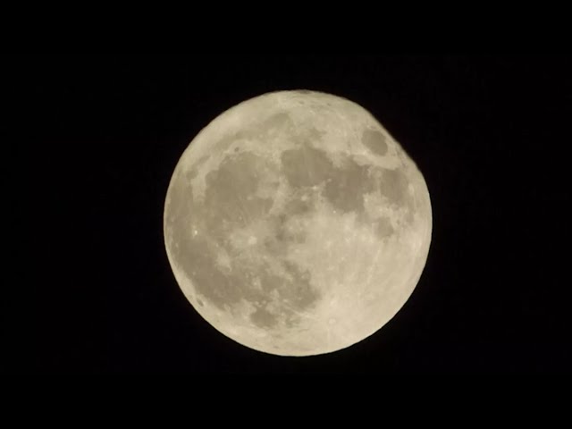 ⁣Super Blue Moon: Watch the astronomical spectacle