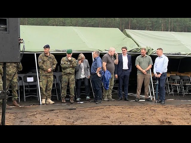 Deutsche Brigade in Litauen: Baubeginn für dauerhafte Militärbasis