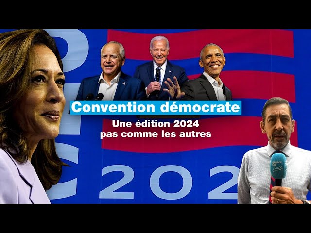 Convention démocrate : une édition 2024 pas comme les autres • FRANCE 24