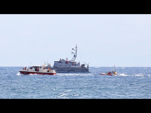 Six people missing after yacht capsizes off the coast of Sicily