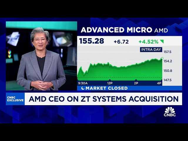 ⁣AMD's Lisa Su: ZT Systems acquisition 'wraps together' AMD's AI investments