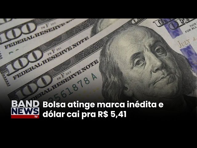 ⁣Bolsa atinge marca histórica de 136 mil pontos | BandNewsTV