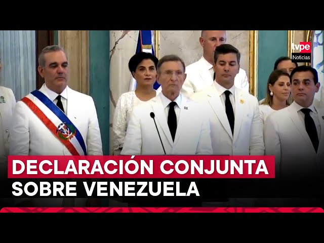 19 países, incluido el Perú, emitieron una Declaración Conjunta sobre Venezuela