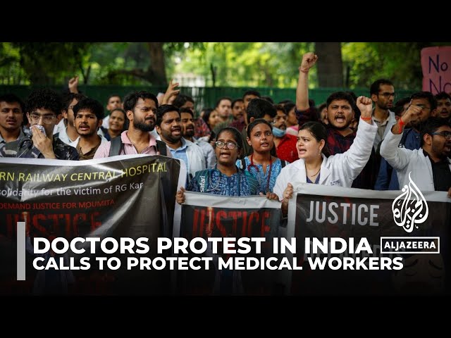 ⁣Indian doctors urge PM Modi for better laws to protect medical workers after colleague's murder