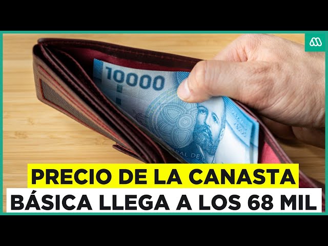 ⁣Precio de canasta básica supera los 68 mil pesos: ¿Qué impacto tiene en el bolsillo de los chilenos?