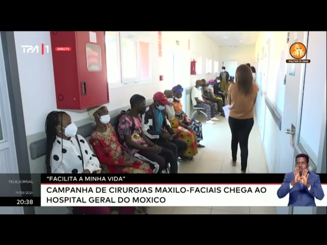 "Facilita a Minha Vida" Campanha de Cirurgias Maxilo-Faciais chega ao Hospital Geral do Mo