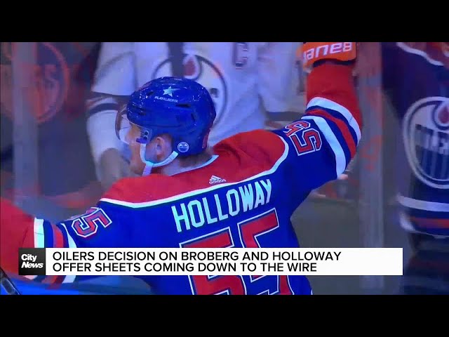 ⁣Oilers make cap space ahead of Holloway, Broberg decisions