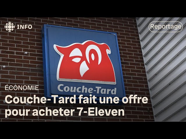 ⁣Couche-Tard veut acquérir les dépanneurs 7-Eleven le plus grand réseau de dépanneur au monde