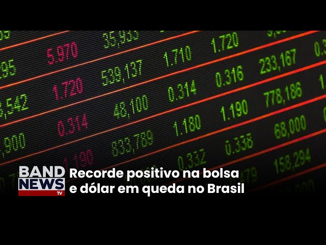 ⁣Bolsa em alta e dólar em queda: o que esperar dos próximos dias na economia | BandNews TV