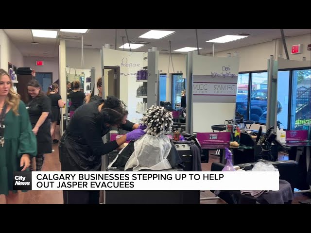 ⁣Calgary businesses stepping up to help out Jasper evacuees