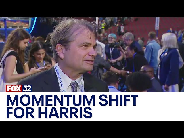 ⁣'2008 on steroids': Rep. Quigley says momentum has shifted in Harris' favor