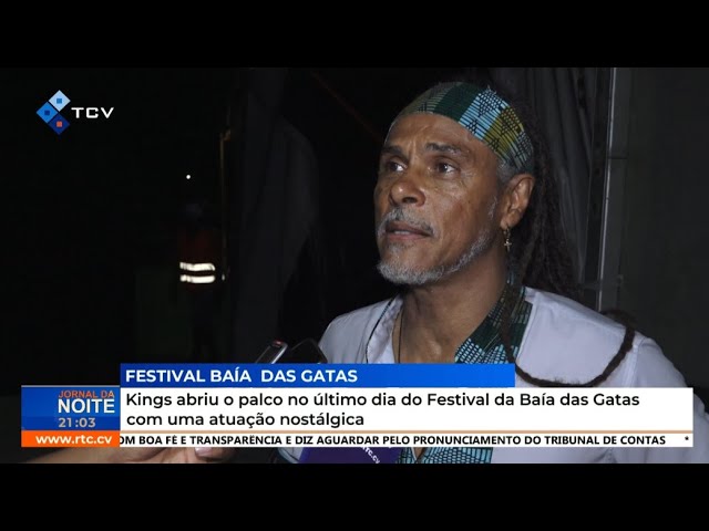 ⁣Kings abriu o palco no último dia do Festival da Baía das Gatas com uma atuação nostálgica