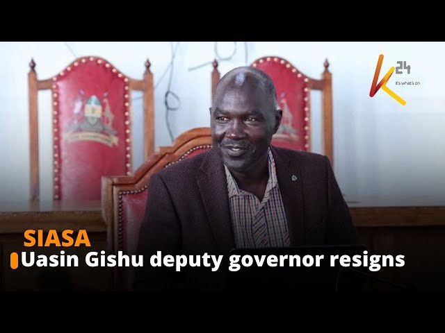 ⁣Uasin Gishu deputy governor Barorot resigns to take up International job