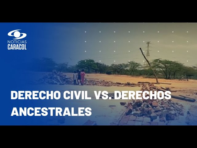 ⁣Choque de derechos: comunidad indígena lucha por mantenerse en la tierra que han ocupado por 80 años