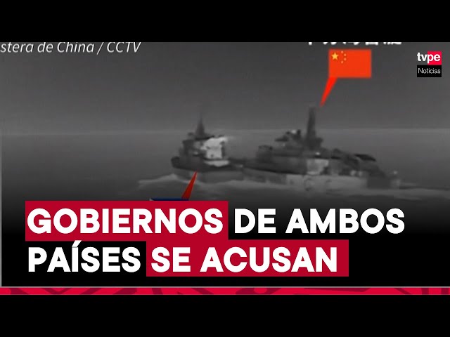 Buques de China y Filipinas colisionan en disputada zona del Mar de China Meridional