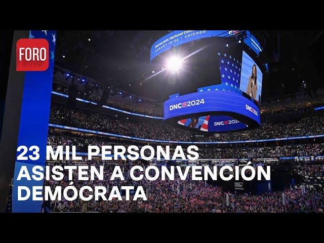 Primer día de Convención Nacional Demócrata; Más de 23 mil personas asisten - Las Noticias