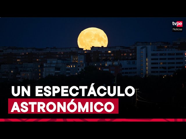 La superluna azul ilumina el cielo de varias ciudades del mundo