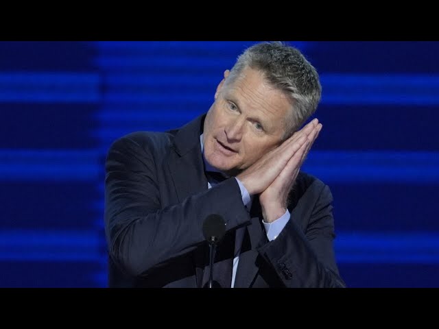 ‘Night, night': NBA coach Steve Kerr's bizarre swipe at Donald Trump during DNC