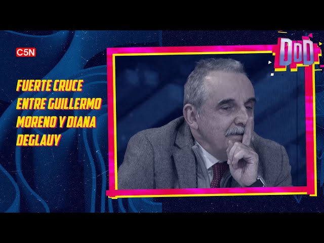 ⁣DURO DE DOMAR | FUERTE cruce entre GUILLERMO MORENO y DIANA DEGLAUY