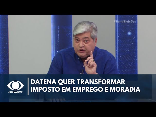 ⁣Datena quer rever contrato de empresas de ônibus investigadas