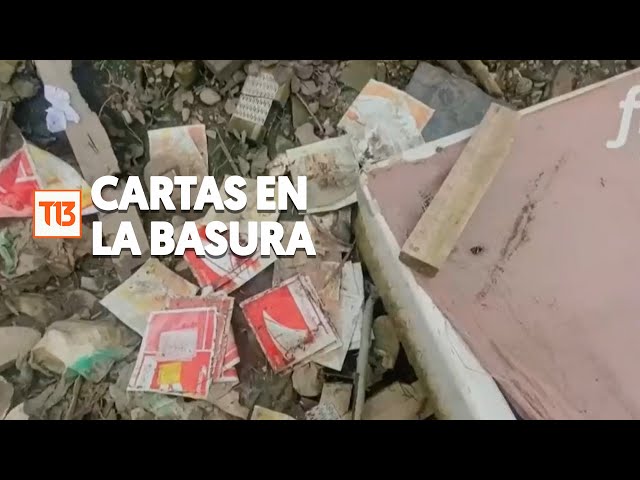 Encuentran cartas para pacientes de lista de espera en la basura