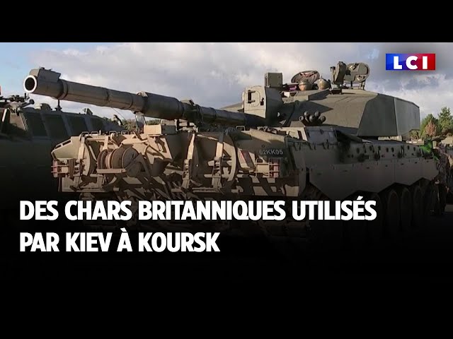 Des chars britanniques utilisés par Kiev à Koursk