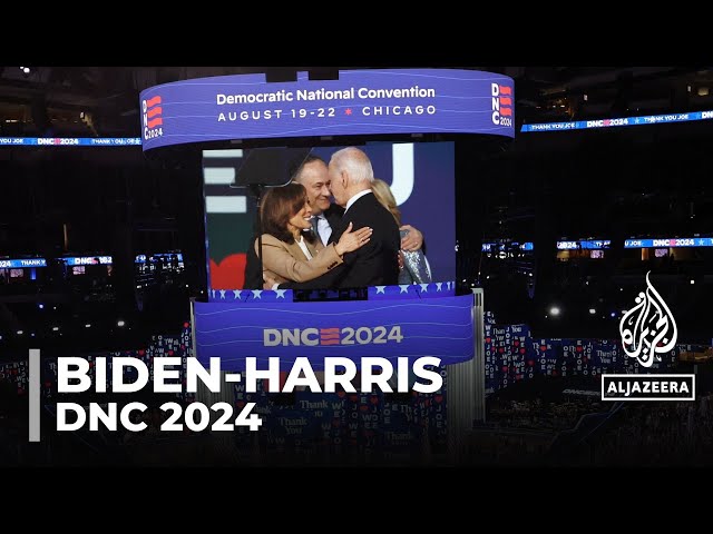 Democratic National Convention: US President Joe Biden says 'democracy must be saved'