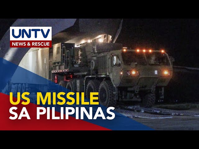 ⁣US missile system, hindi pa rin inaalis sa Pilipinas sa kabila ng pag-alma ng China