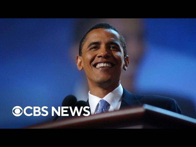 ⁣From the archives: Barack Obama's 2004 DNC speech