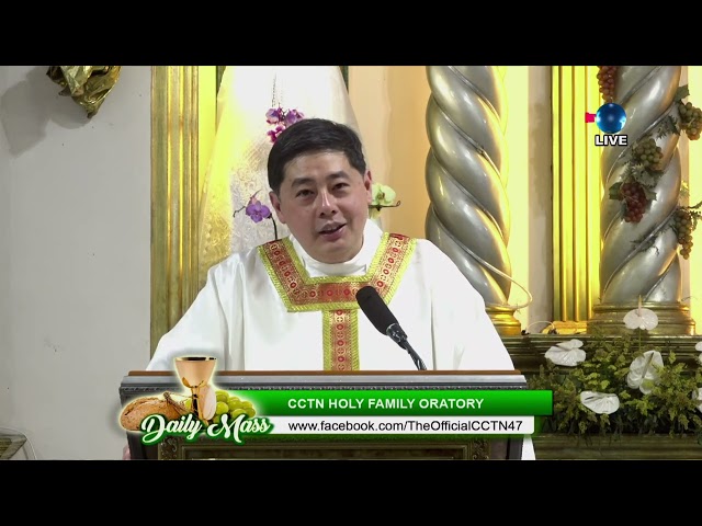 20 AUGUST 2024 - HOMILY by Msgr.  Jan Thomas Limchua