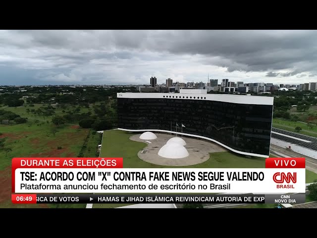 ⁣TSE: Acordo com "X" contra fake news segue valendo | CNN NOVO DIA