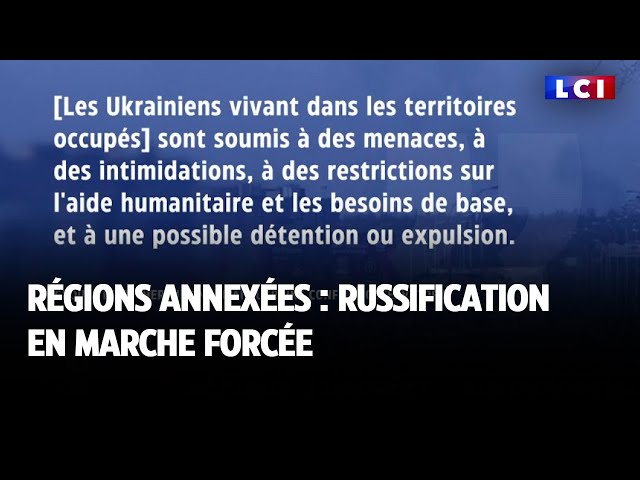 Régions annexées : russification en marche forcée