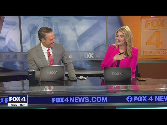 ⁣News bloopers: Fire alarm goes off in news