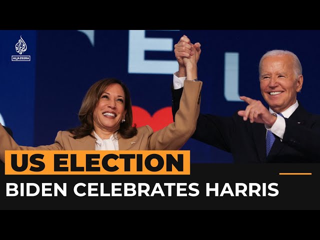 Biden asks voters to ‘preserve democracy’ by backing Harris | Al Jazeera Newsfeed