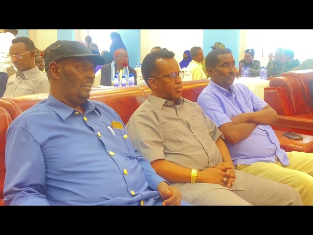 ⁣Wasiirka Amniga Galmudug  oo Gaalkacyo ka Furay kulanka looga hadlayey ka hortaga  khawaarijta.