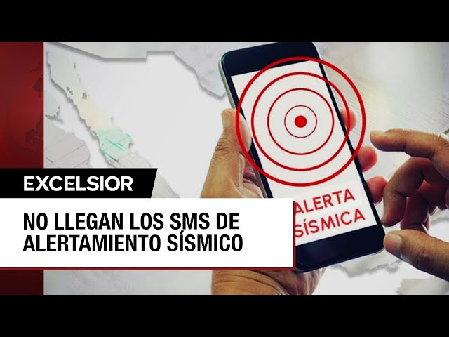 Falla en México la prueba de alertamiento sísmico por mensaje de texto